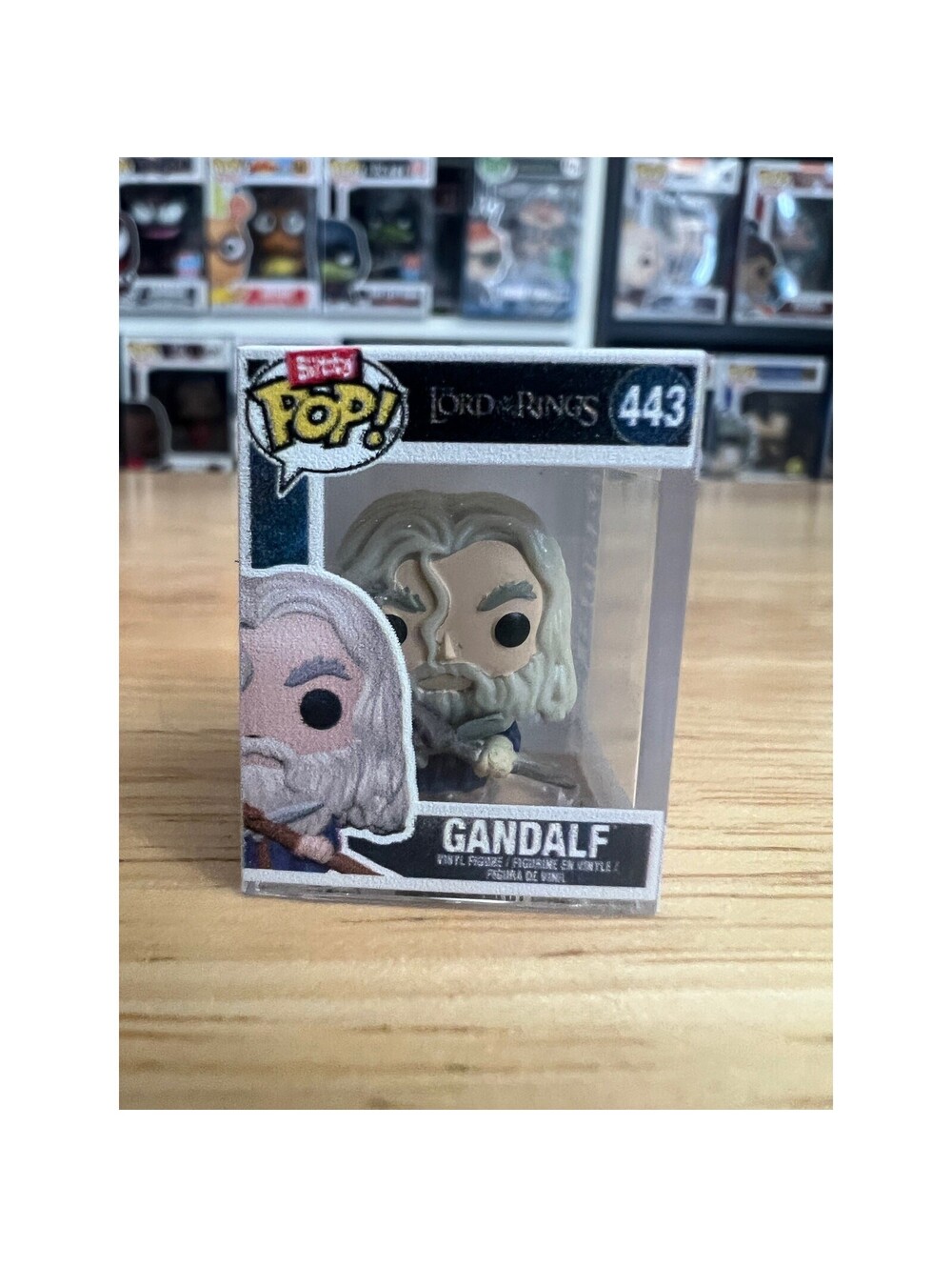 BITTY Gandalf Balrog Fight Lord Rings 1-Inch Funko Pop #443 LOTR Fantasy Vinyl